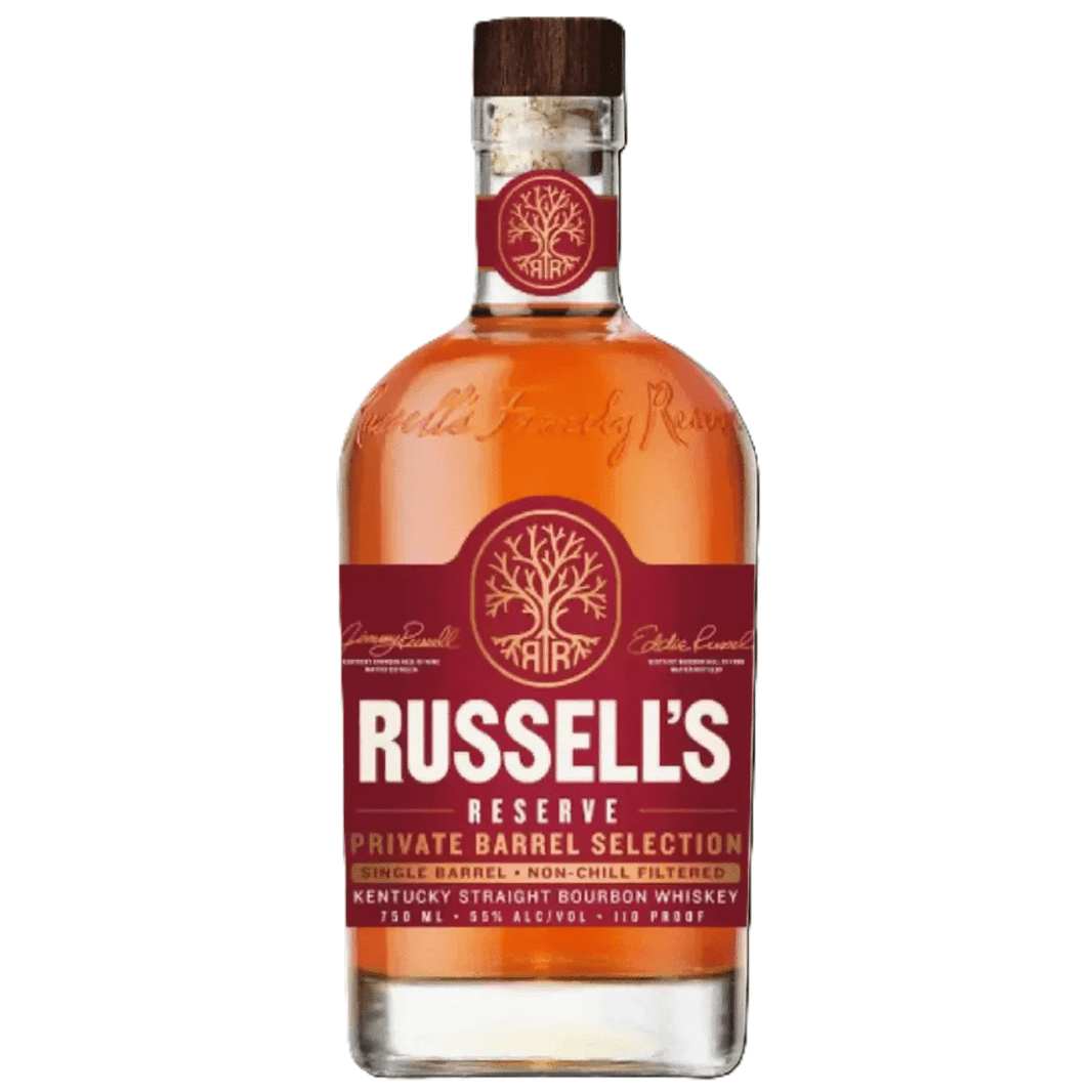 Russells Reserve Private Barrel Selection Eddie's Pick 9 year 750 ML - Shop Buzzed