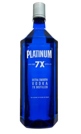 Platinum 7X Vodka - 1.75L Bottle