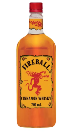 Fireball Red Hot Cinnamon Blended Whisky - 750ml Plastic Bottle