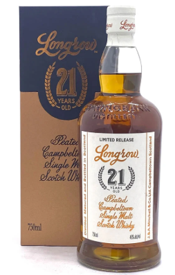 Longrow 21 Years Old Single Malt Scotch Whisky 700 ML