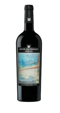 Save Me San Francisco Drops of Jupiter Red Blend Wine Bottle California 750ml