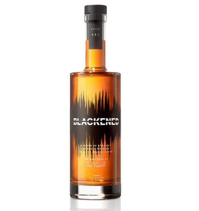 Blackened American Whiskey by Metallica 750ml