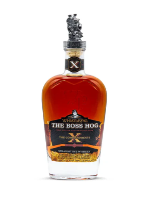 WhistlePig Boss Hog X 'The Commandments' Straight Rye Whiskey