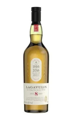 Lagavulin 8 Year Old Single Malt Scotch Whisky 750ML