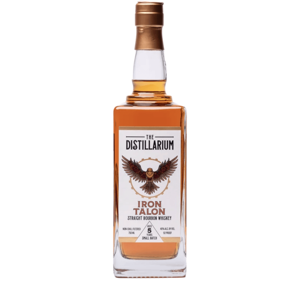 The Distillarium Iron Talon Straight Bourbon Whiskey Small Batch 5 year 750 ML - Shop Buzzed