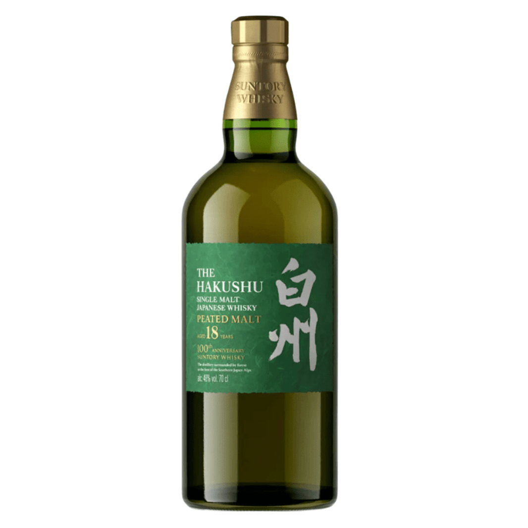 The Hakushu Single Malt Japanese Whisky Peated Malt 18 year 700 ml - Shop Buzzed