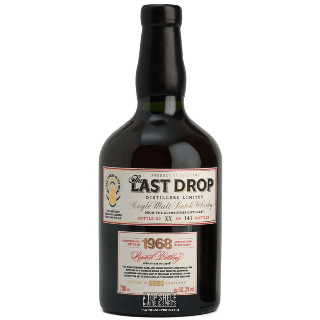 The Last Drop Glenrothes Cask 13508 140 1968 750ml - Shop Buzzed