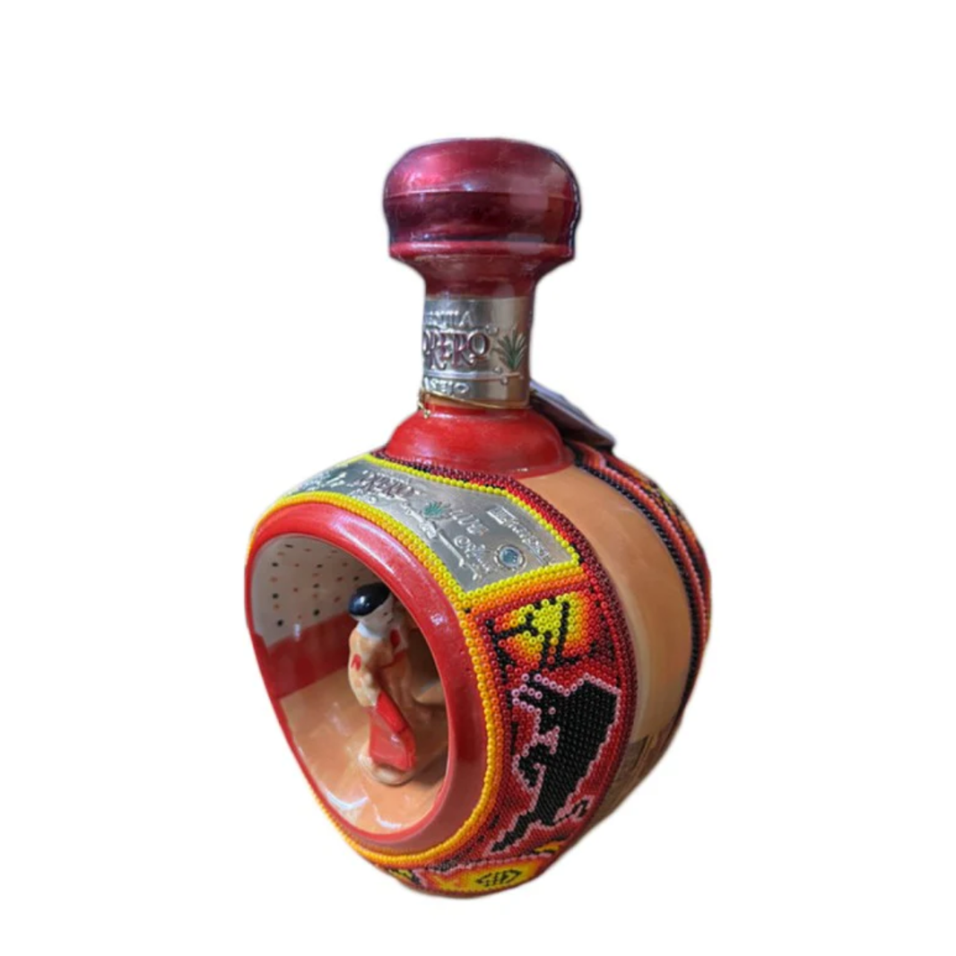 Torero Tequila Huichol (Matador Beaded Bottle) Repo 80 proof 750ml