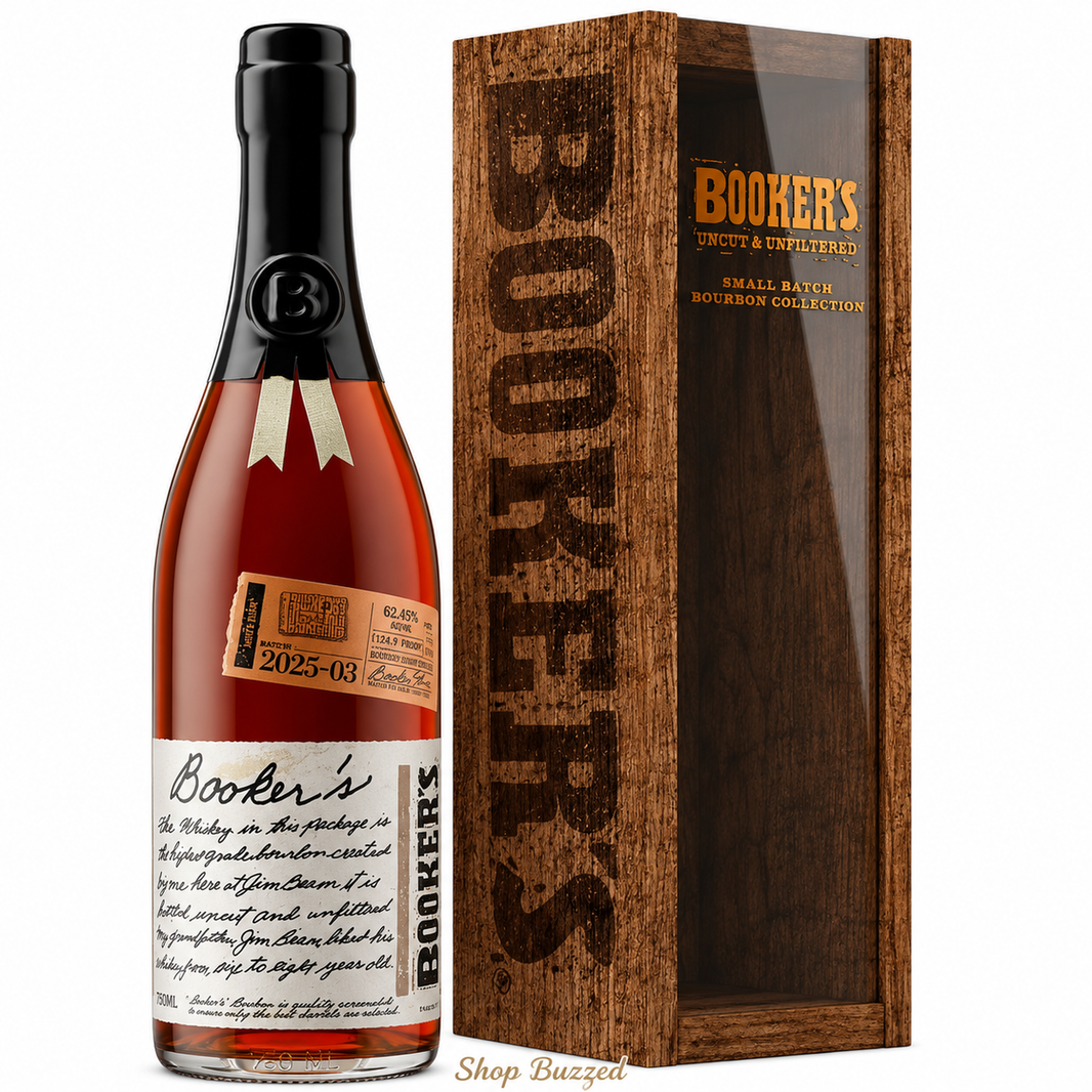 Bookers Small Batch Uncut and Unfiltered Jerry's Batch 2025-03 750 ML