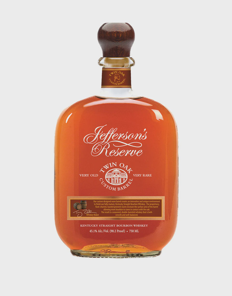 Jefferson's Reserve Twin Oak Custom Barrel 750ML