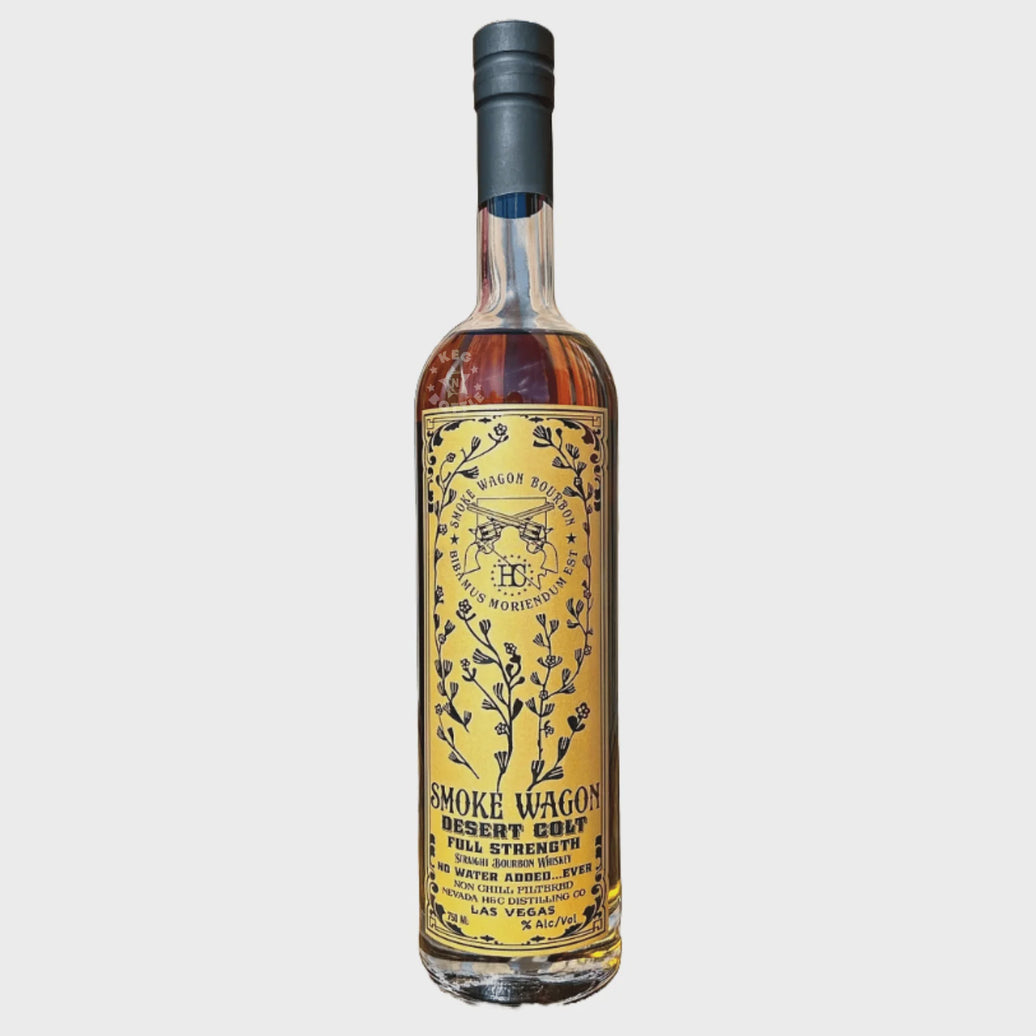 Smoke Wagon Desert Colt Full Strength Straight Bourbon 750mL