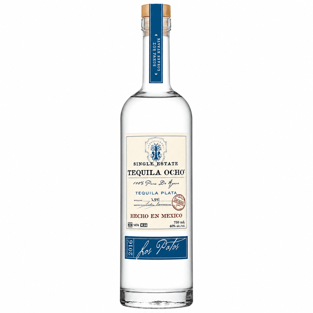 Tequila Ocho Plata 750 ml - Shop Buzzed