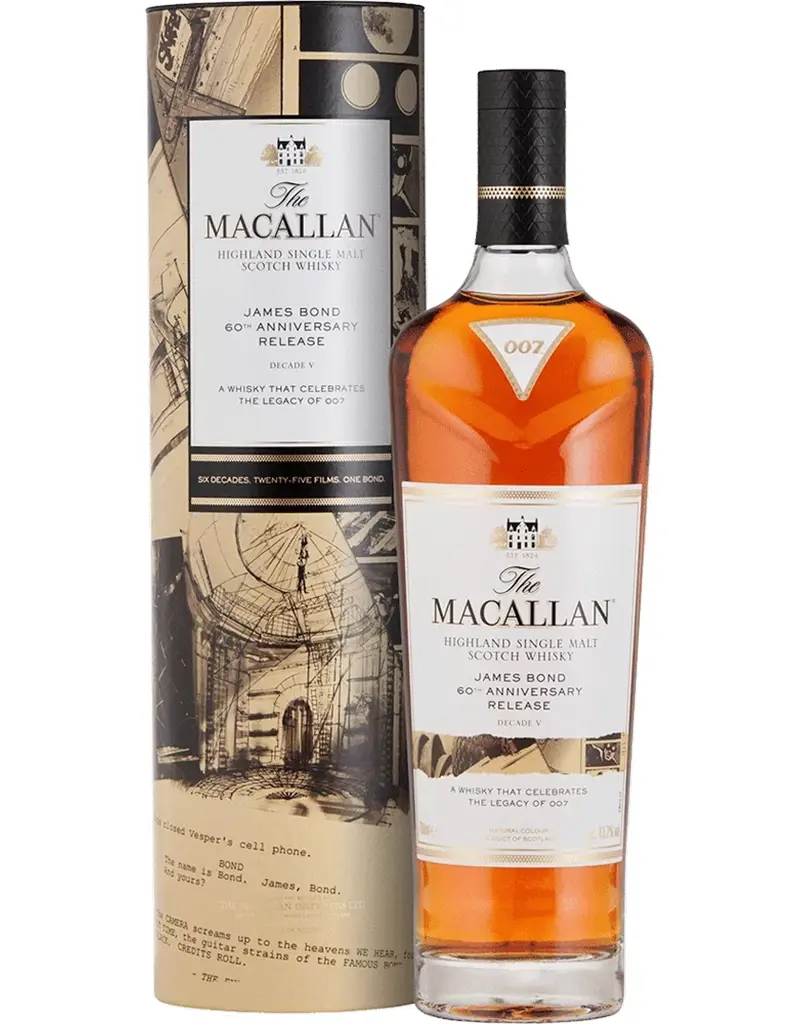 The Macallan James Bond 60th Anniversary Decade V 700 ML