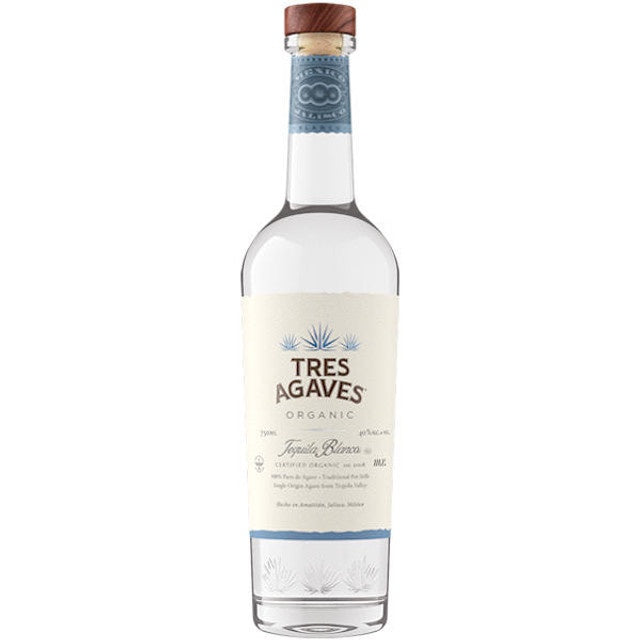 Tres Agaves Organic Tequila Blanco 750ml
