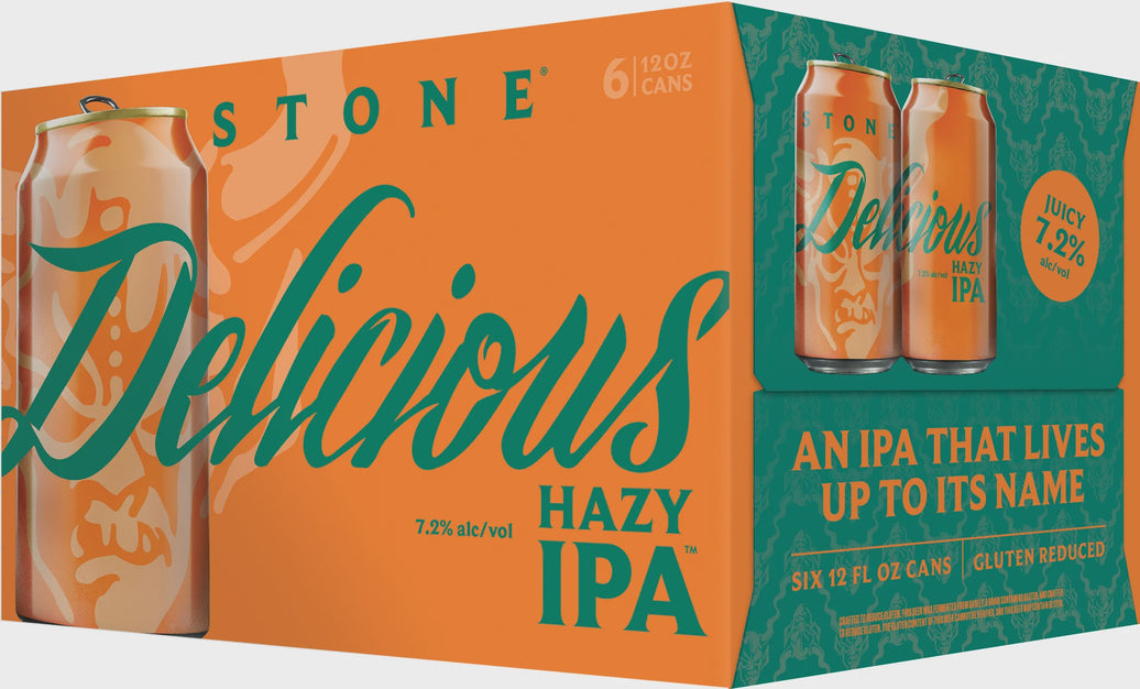 Stone Delicious Hazy IPA 6pck 12oz cans