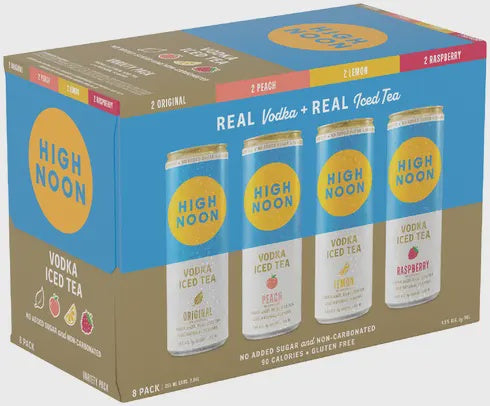 High Noon Iced Tea Variety 8 Pack 12oz