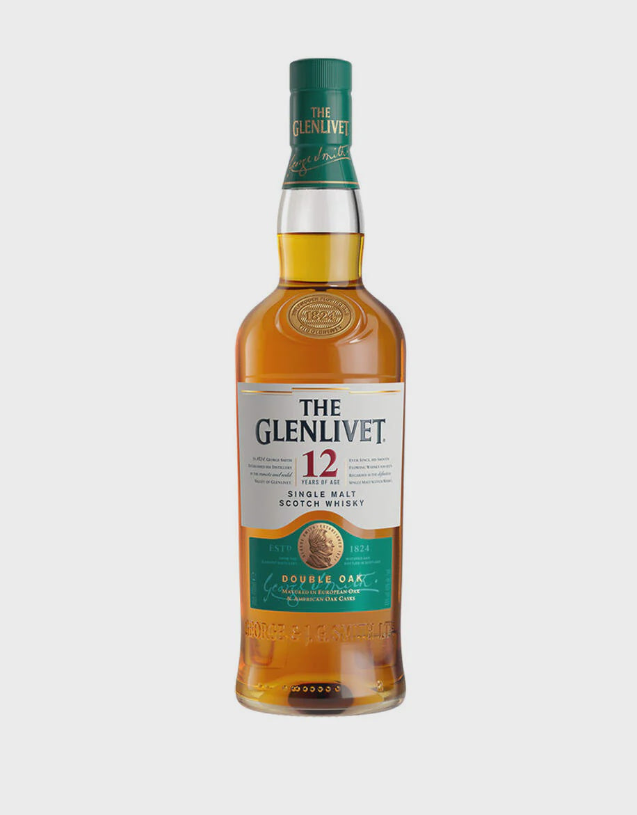 The Glenlivet 12yr Single Malt Scotch Whisky  750ml Bottle