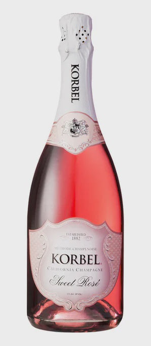 Korbel Champagne Sweet Rose 750Ml