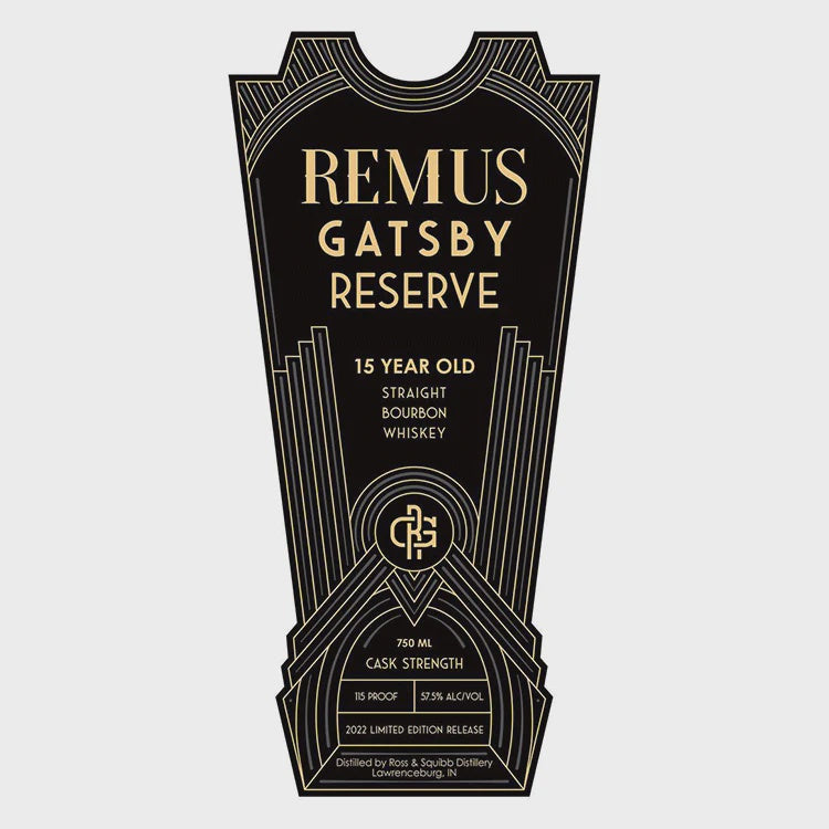 George Remus Gatsby Reserve 15 Year Old Straight Bourbon Whiskey 750ml