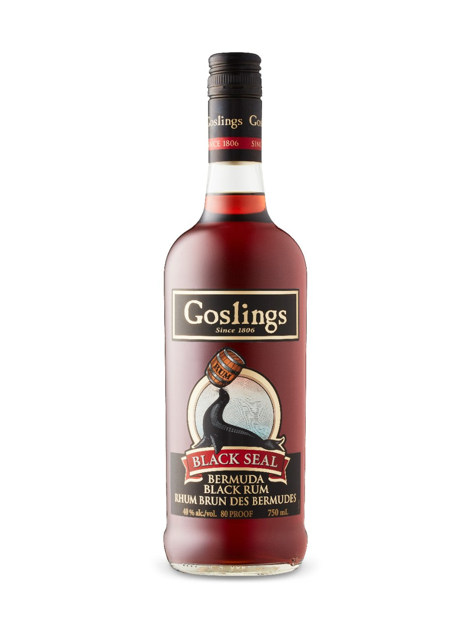 Gosling's Black Seal Burmuda Rum 750ml