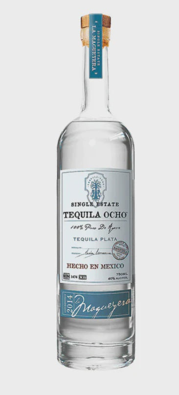 Tequila Ocho Plata Tequila  750ml Bottle