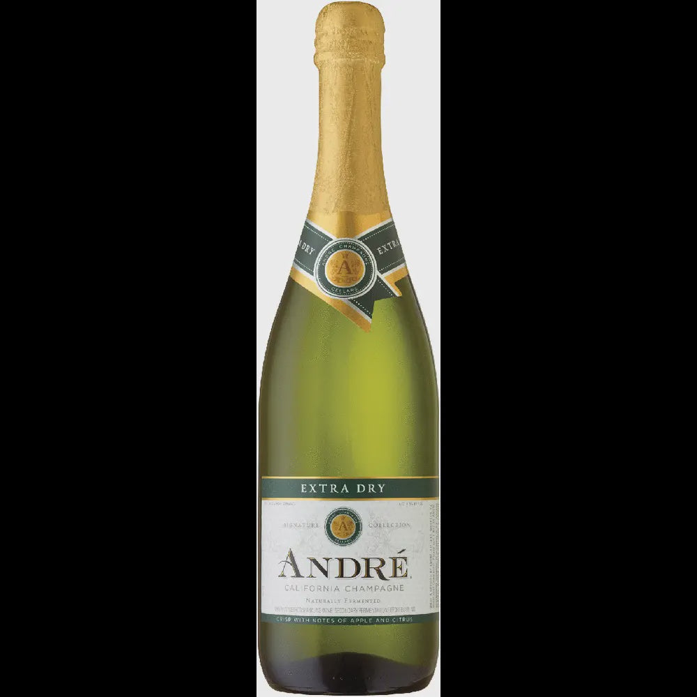 Andre Extra Dry Champagne California Sparkling Wine 750ML