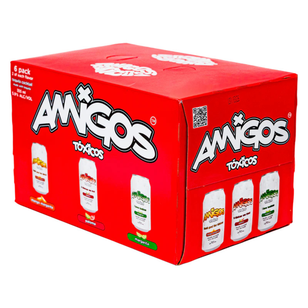 Amigos Toxicos Tequila Cocktail Variety 6-Pack