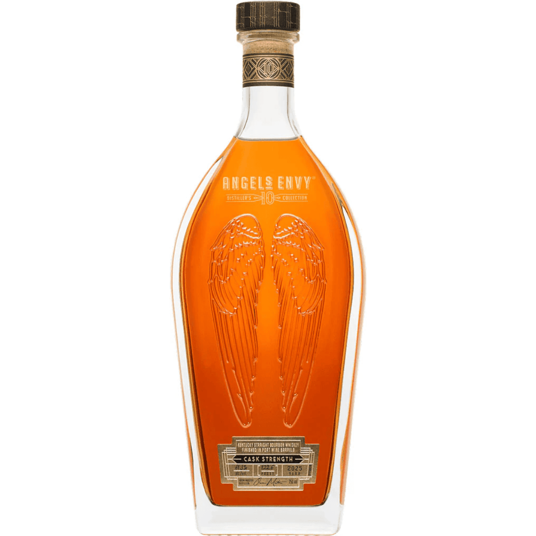 Angels Envy Kentucky Straight Bourbon Whiskey Cask Strength Year 2025 10 year 750 ml - Shop Buzzed