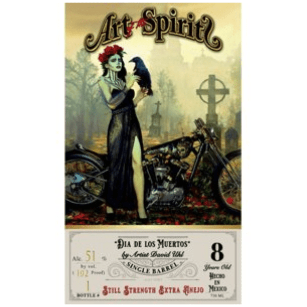 Art of Spirits Dia De Los Muertos Extra Anejo Still Strength 750ml - Shop Buzzed