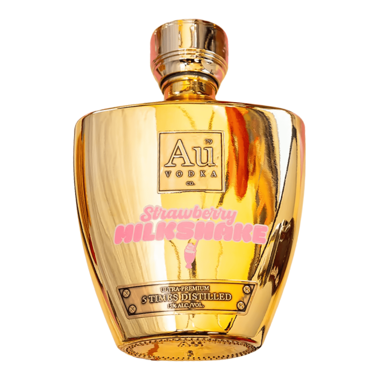 Au Vodka Strawberry Milkshake 700 ml