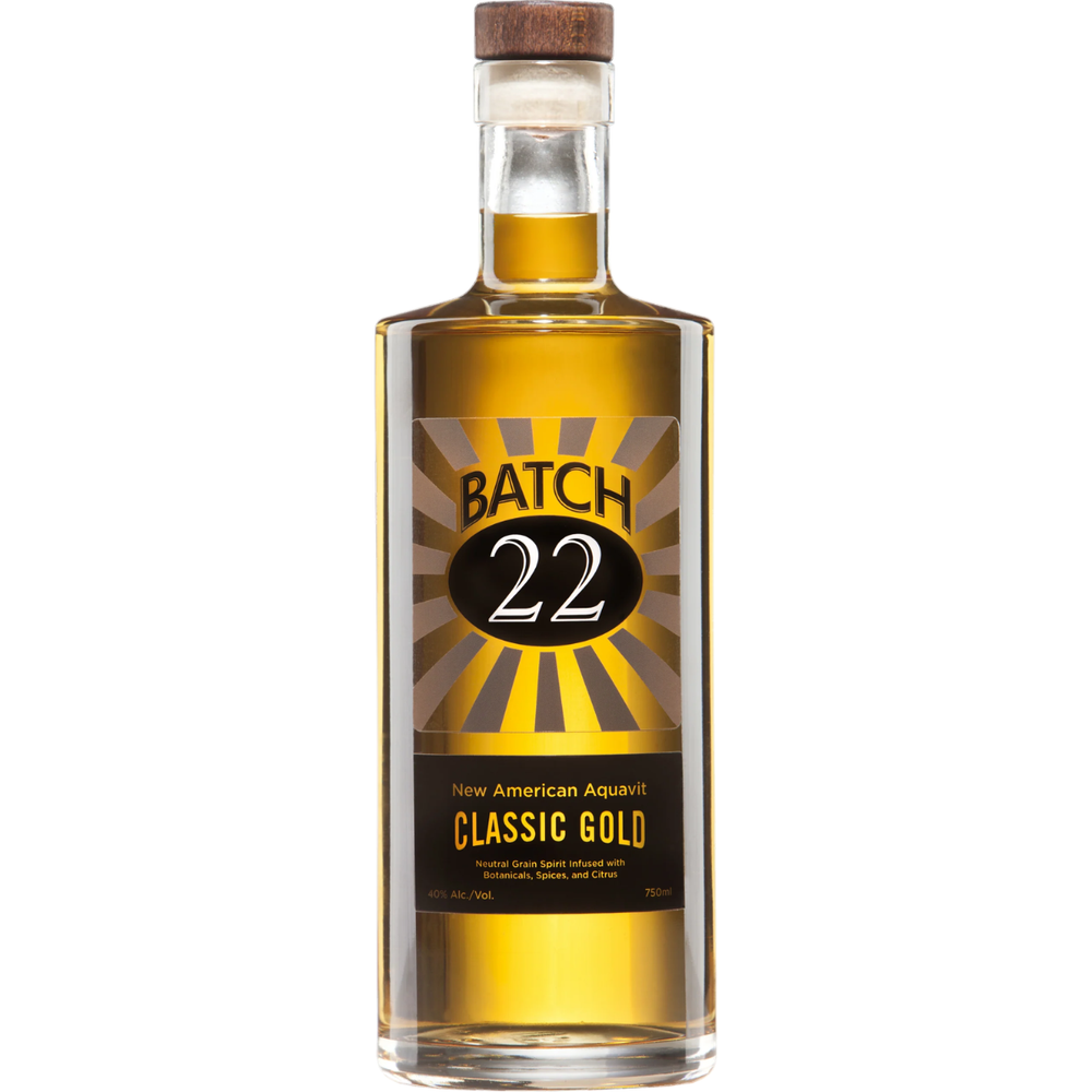 Batch 22 New American Aquavit Classic Gold 750 ml
