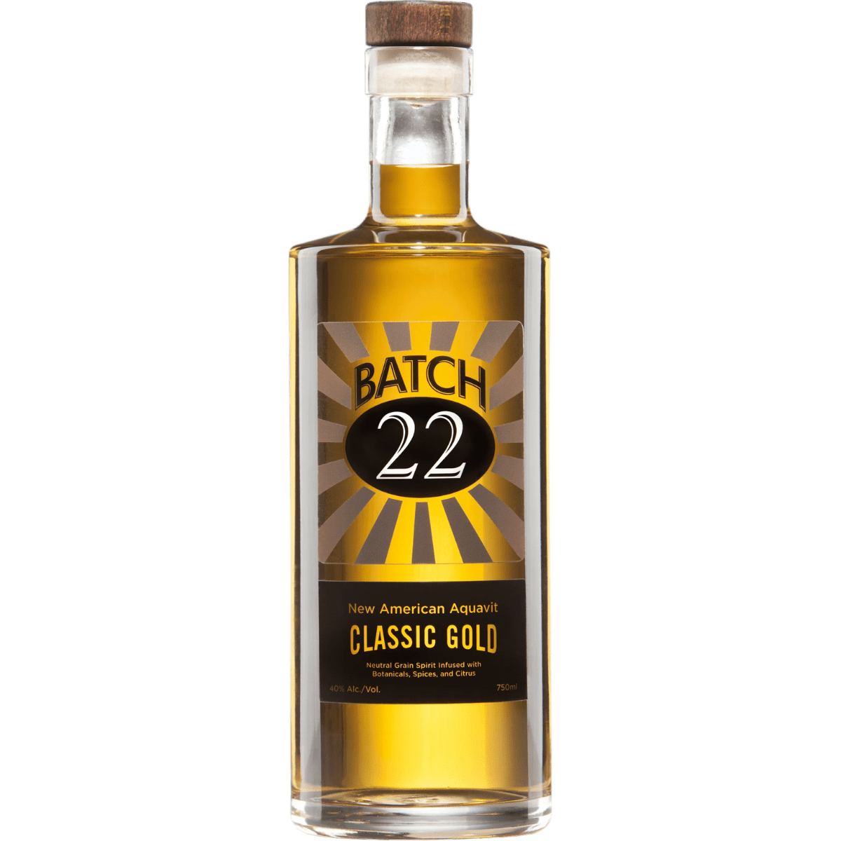 Batch 22 New American Aquavit Classic Gold 750 ml