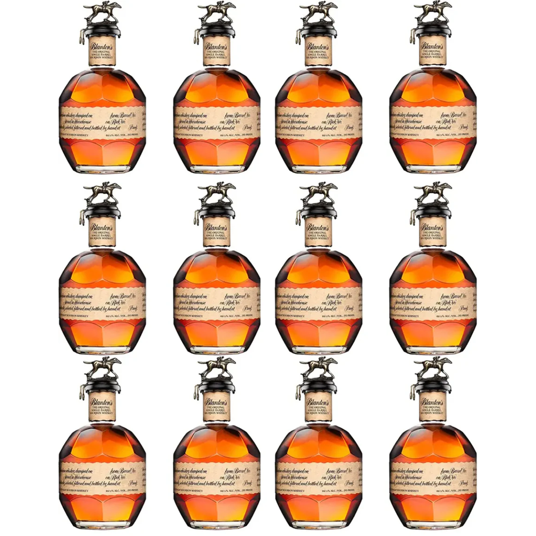 Blanton’s Original Single Barrel Bourbon 12-Pack - 700mL