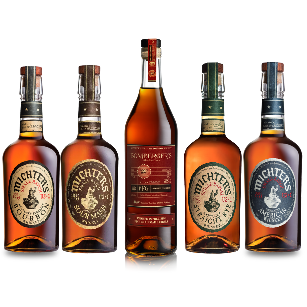 Bomberger's PFG 2025 Bundle W/Michter Core 5 Bottles x 750ML