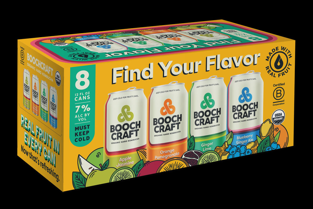Boochcraft Find Your Flavor Variety 8pck 12oz cans