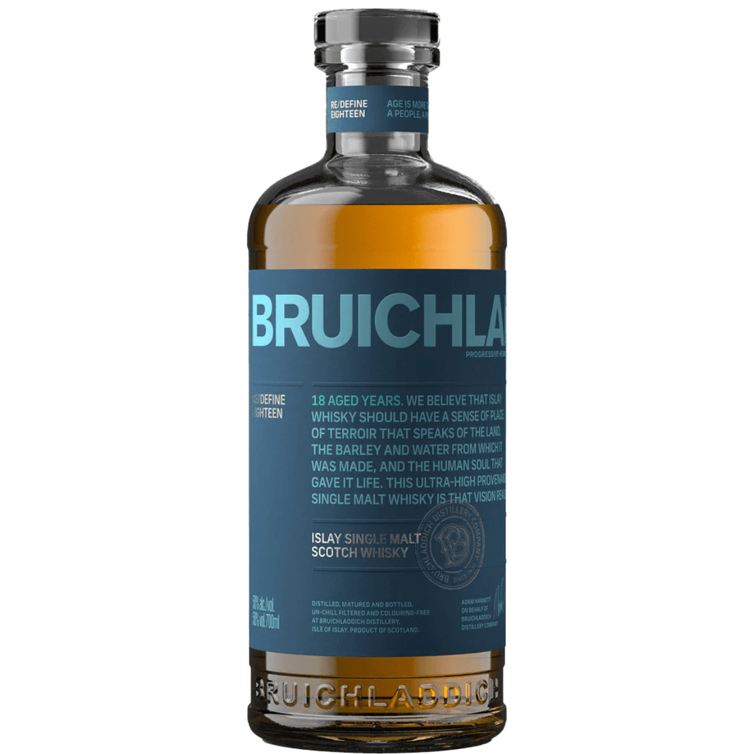 Bruichladdich 18 Year Scotch Whiskey 750 ml - Shop Buzzed