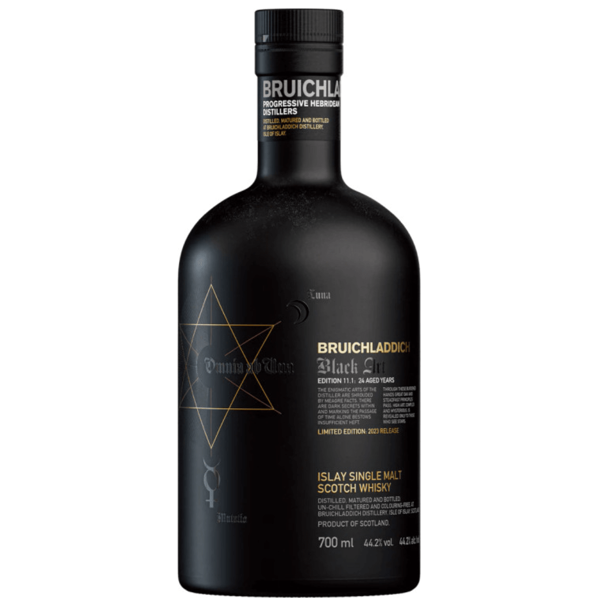 Bruichladdich Black Art 11.1 Islay Single Malt Scotch 24  aged years 750 ml
