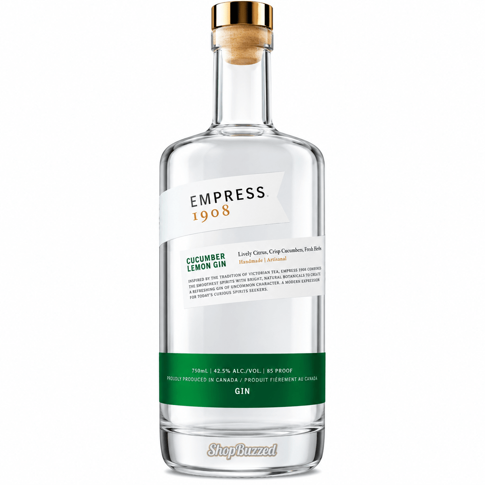 Empress 1908 Cucumber Lemon Gin - Shop Buzzed