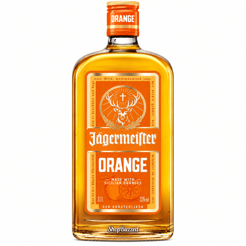 Jagermeister Orange 750ml - Shop Buzzed
