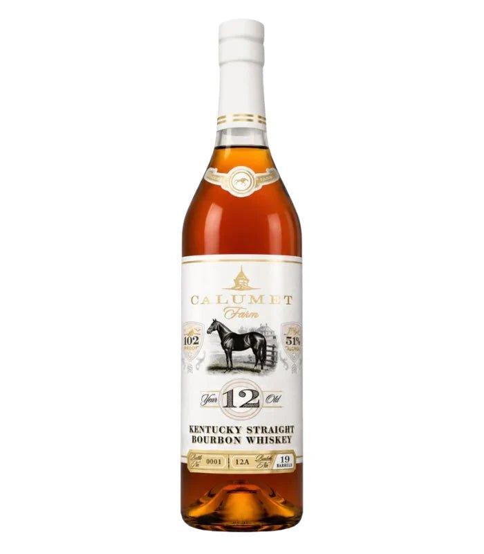 Calumet Farm 12 Year Kentucky Straight Bourbon Whiskey 750mL - Shop Buzzed