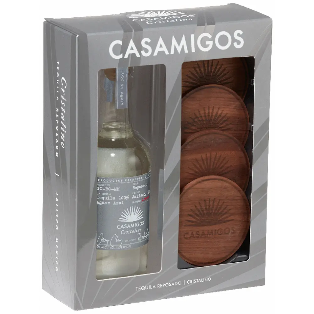 Casamigos Cristalino Reposado with Coasters 750 ml