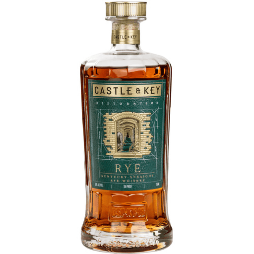 Castle & Key Restoration Straight Rye Whiskey 750 ml - Shop Buzzed