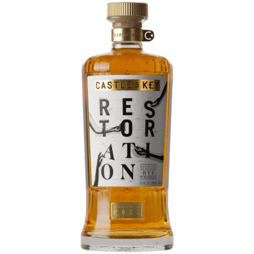 Castle & Key Restoration Straight Rye Whiskey 750 ml - Shop Buzzed