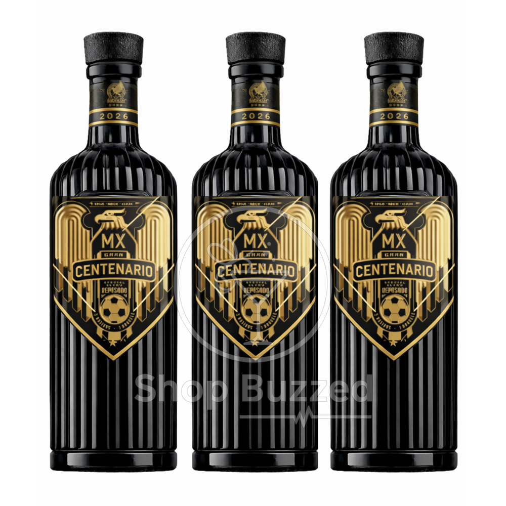 Centenario Reposado Tequila World Cup Special Edition 750ML - 3 Pack