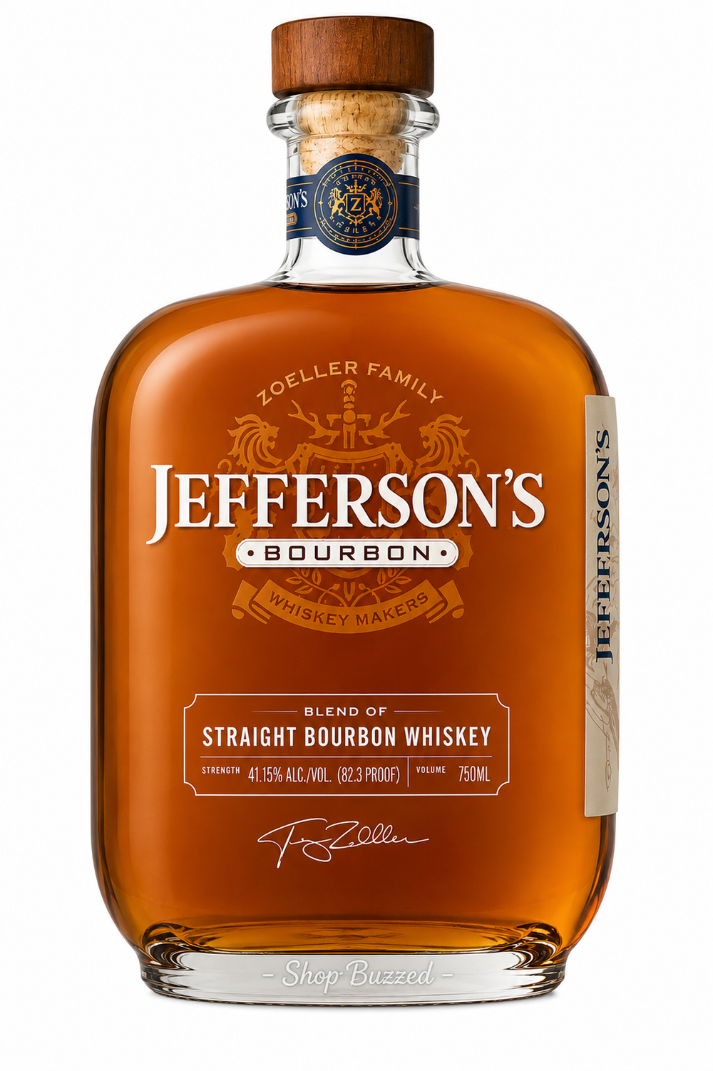 Jeffersons Blend of Straight Bourbon Whisky 750 ml
