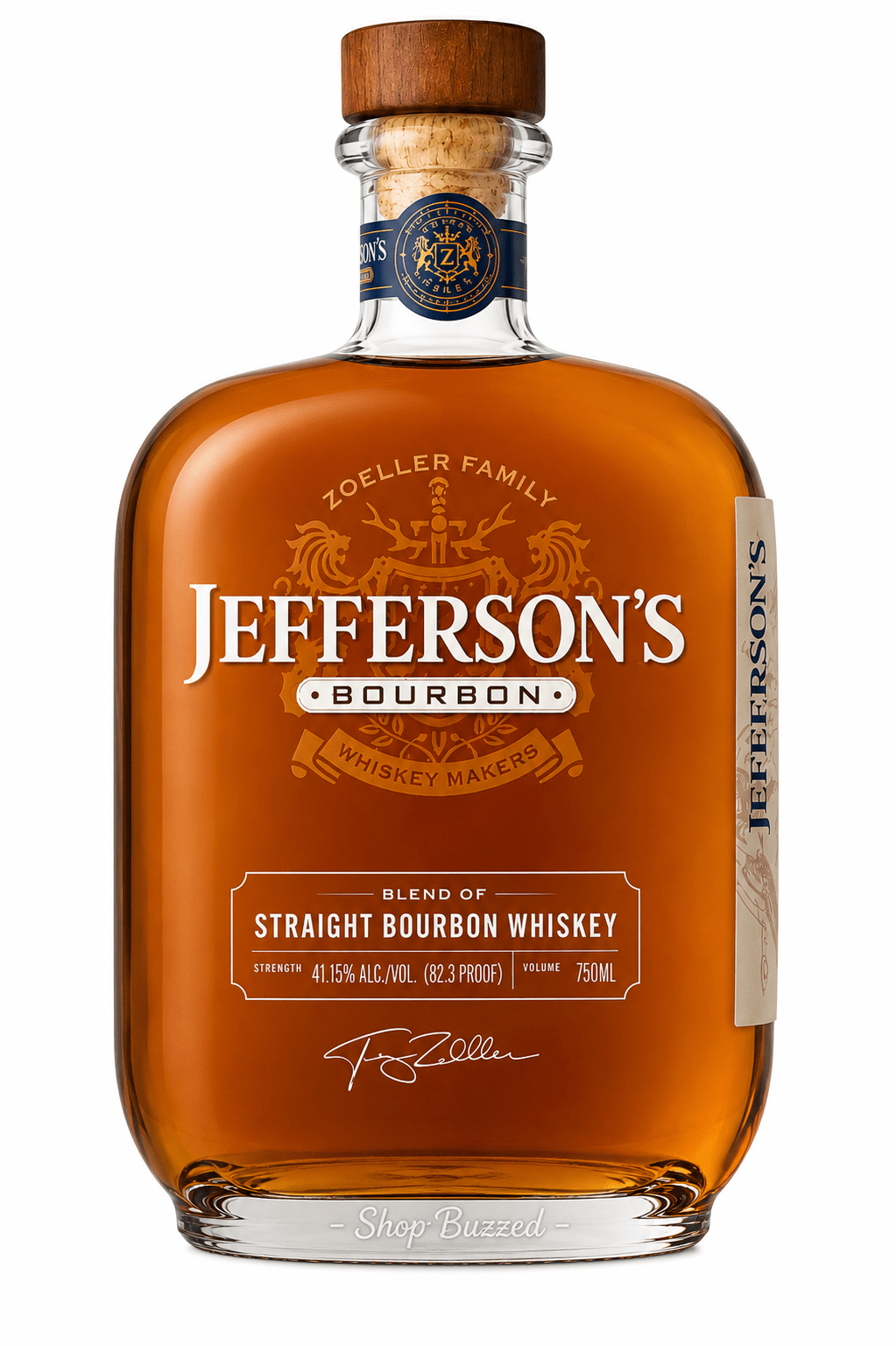 Jeffersons Blend of Straight Bourbon Whisky 750 ml