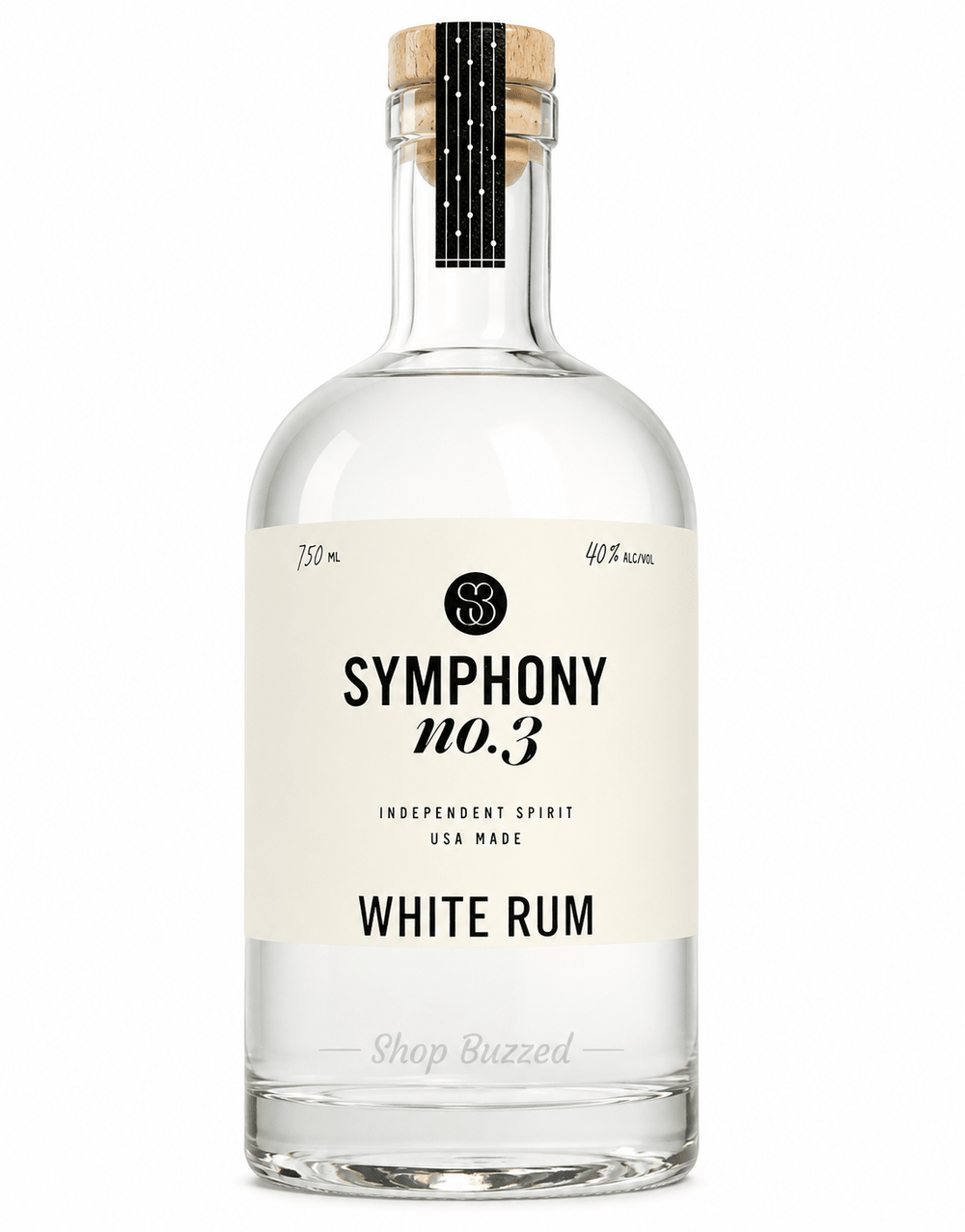 Symphony No. 3 White Rum 750 ml - Shop Buzzed
