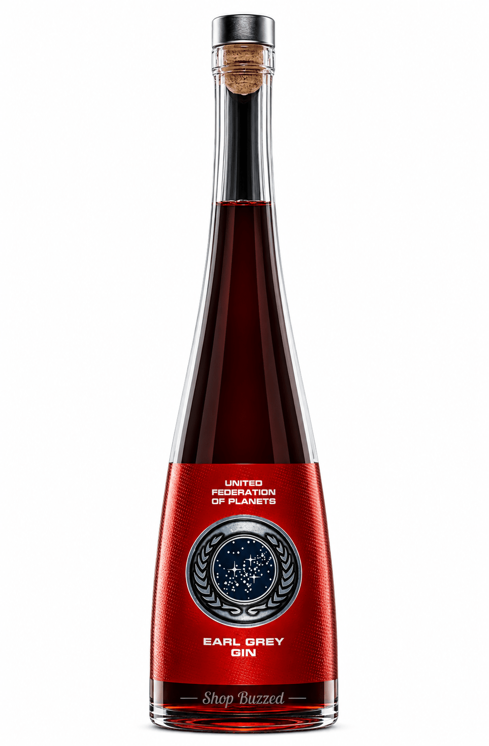 Star Trek Spirits United Federation of Planets Earl Grey Gin 750 ml - Shop Buzzed