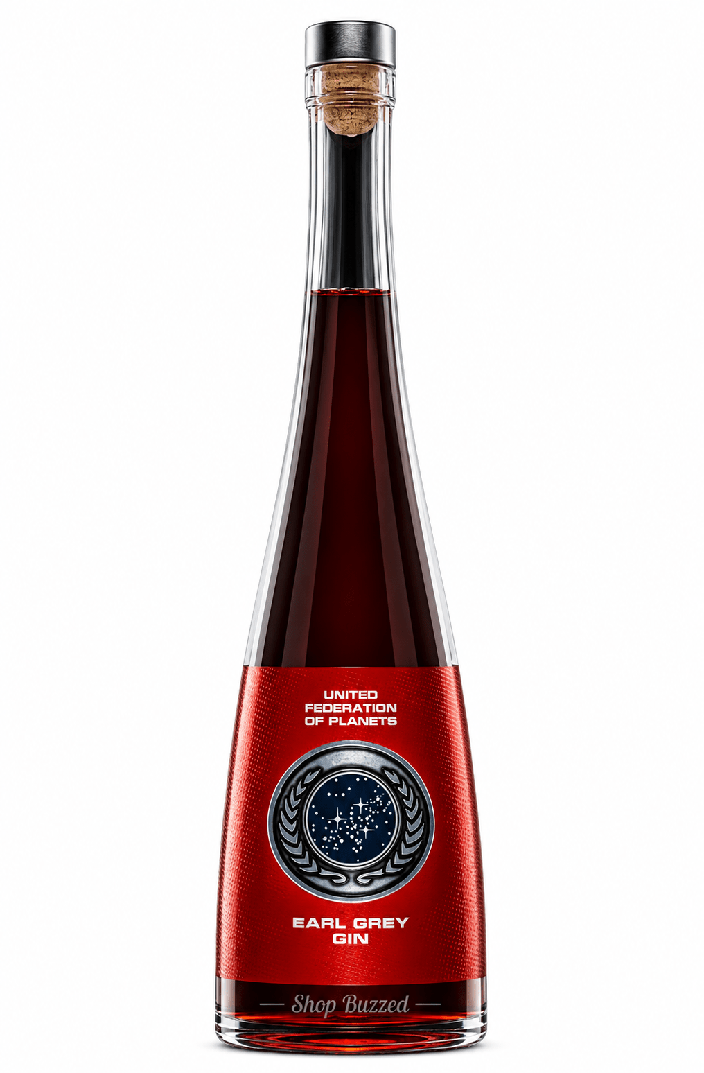 Star Trek Spirits United Federation of Planets Earl Grey Gin 750 ml - Shop Buzzed