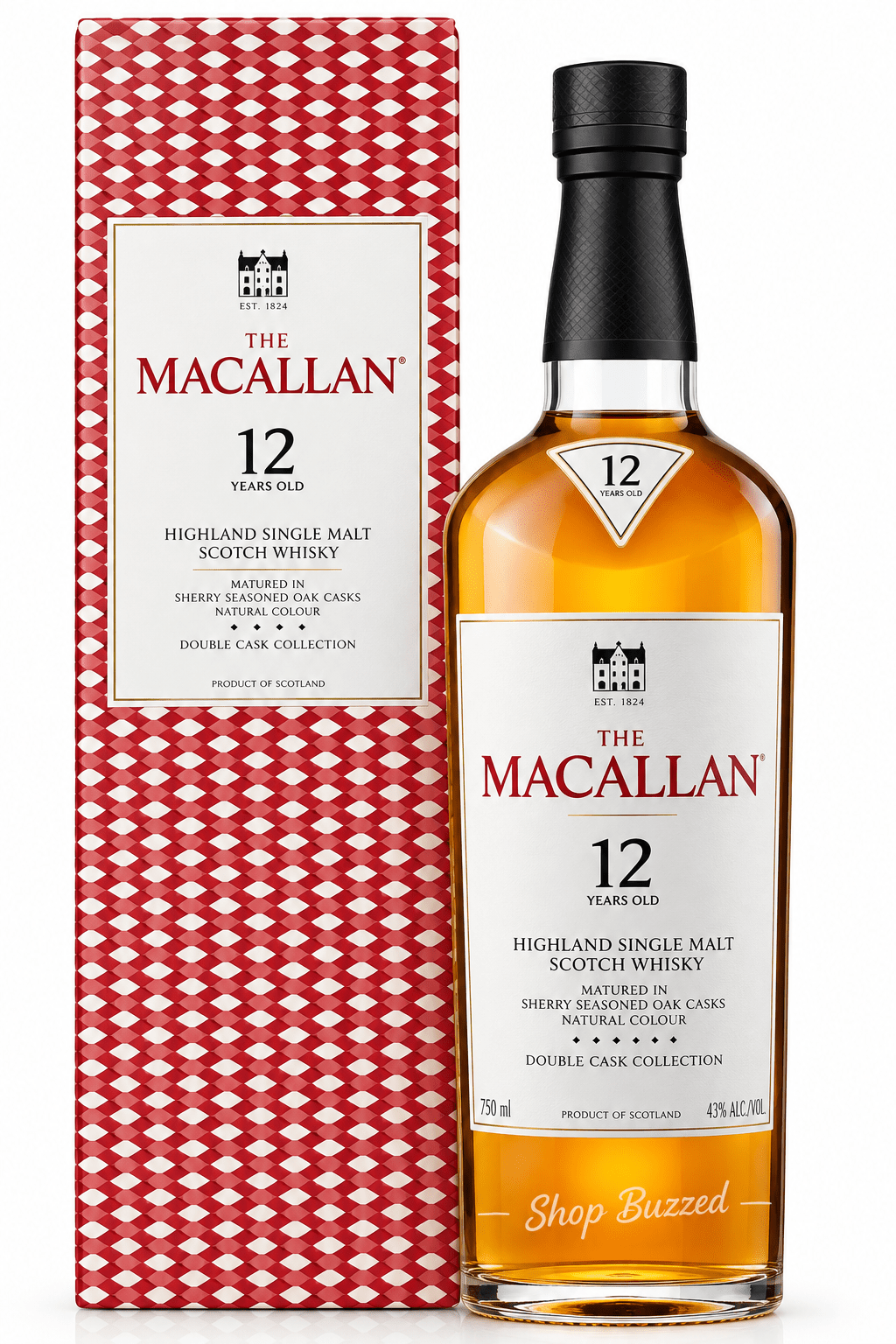 The Macallan 12 Year Double Cask 750 ml - Shop Buzzed